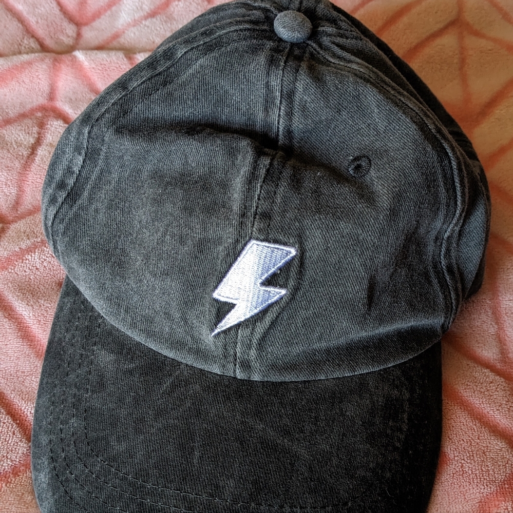 Lighting Bolt ponytail Hat
